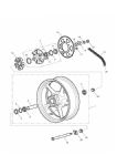 Rear wheel Spindle